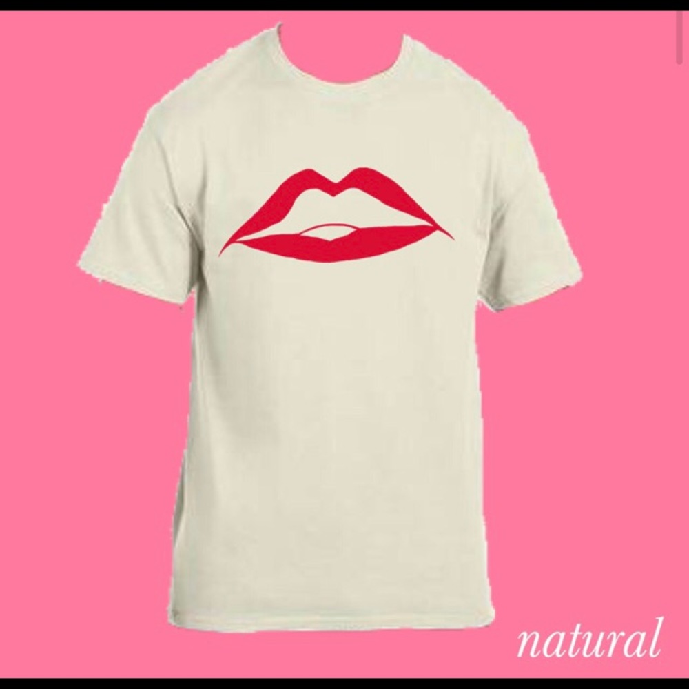Made to sing lips t shirts